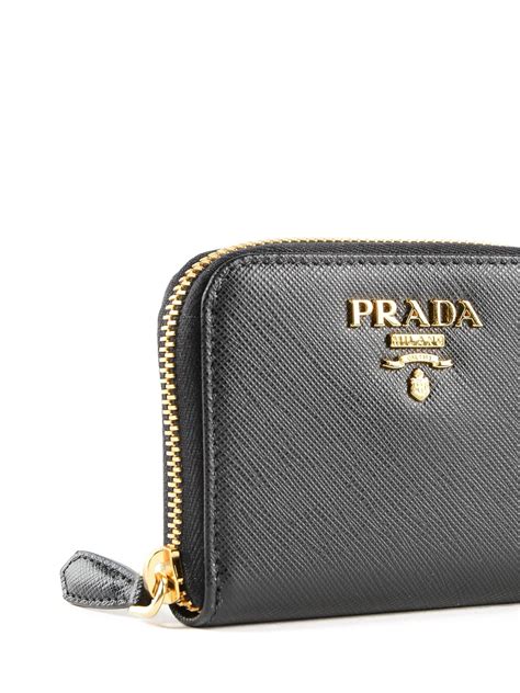 prada geldbeutel grau|farfetch Prada wallet.